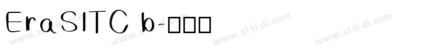 EraSITC b字体转换